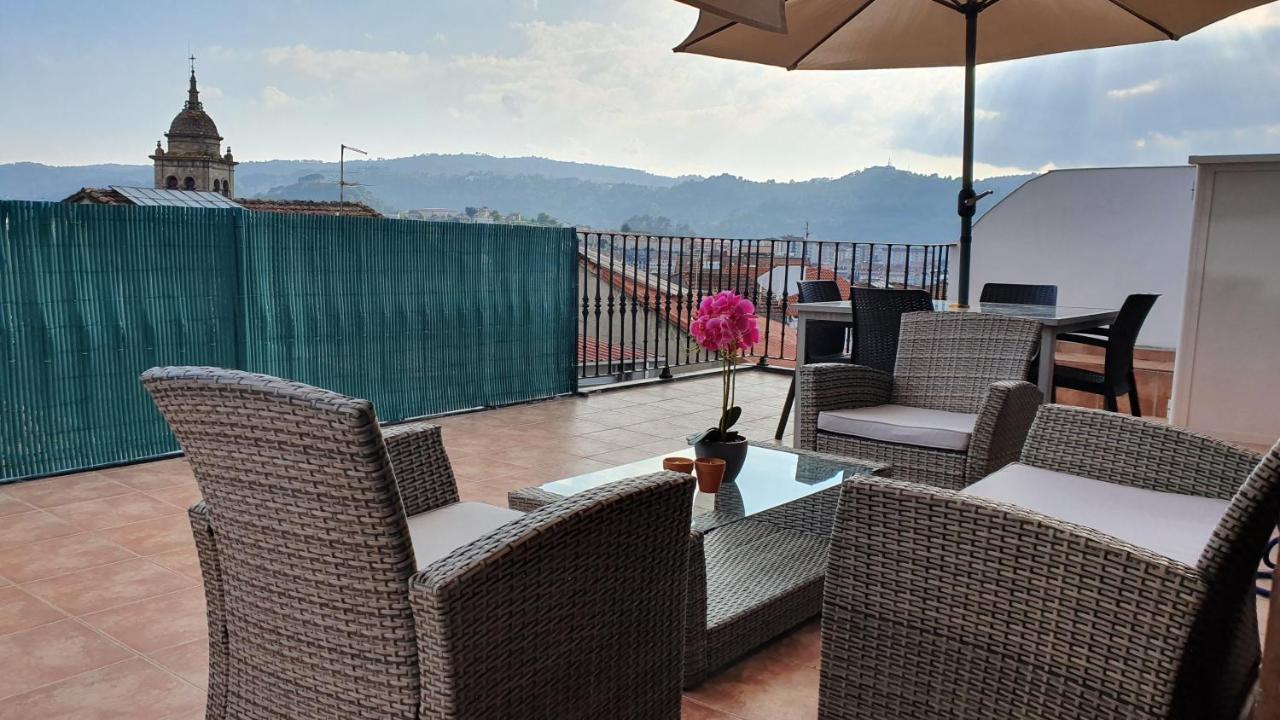 Apartamento Con Terraza En El Casco Historico 奥伦塞 外观 照片